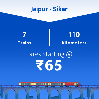Jaipur To Sikar Trains